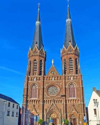 Saint Joseph Church In Tilburg Paint By Number