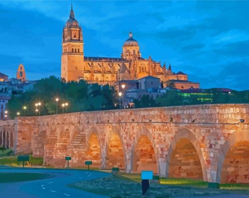 Salamanca Spain Painting By Number