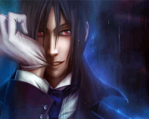 Sebastian Michaelis Character Paint By Numbers