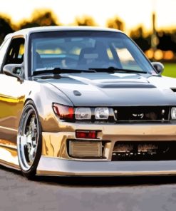 Nissan Silvia S13 Car Paint By Number