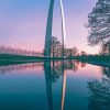 St Louis Arch Missouri Paint By Number