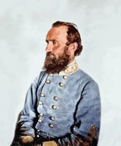 General Stonewall Jackson Paint By Numbers