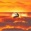 Sunrise Surfer Painting By Number