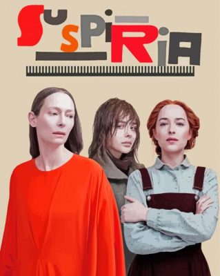 Suspiria Movie Poster Paint By Numbers