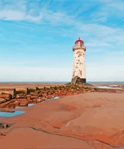 Talacre Lighthouse Paint By Number