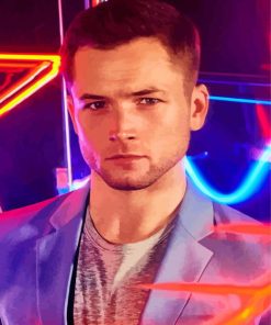 Taron Egerton Actor Paint By Number