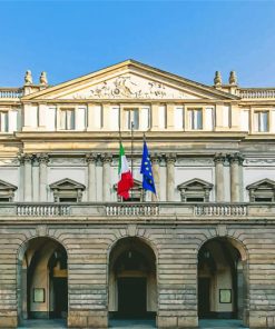 Teatro Alla Scala Building Paint By Numbers