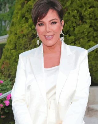 The American Kris Jenner Paint By Number