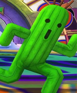 The Cactuar Final Fantasy Paint By Numbers