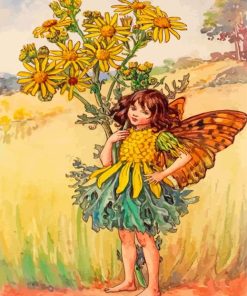 The Ragwort Fairy Paint By Number