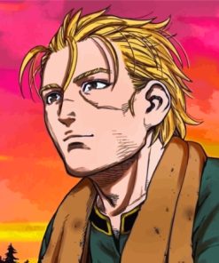 The Vinland Saga thorfinn paint by number