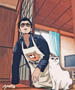 Tatsu And Cat The Way Of The Househusband Paint By Number