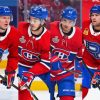 The Canadien Montreal Players Paint By Numbers