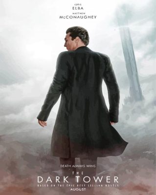 The Dark Tower Poster Paint By Numbers