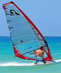 The Windsurfer Paint By Number