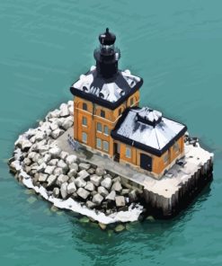 Toledo Harbor Lighthouse Ohio Paint By Number