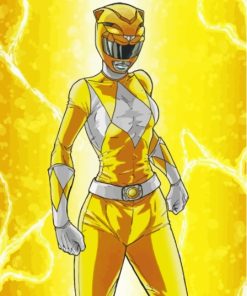 Trini Kwan Power Rangers Character Paint By Number