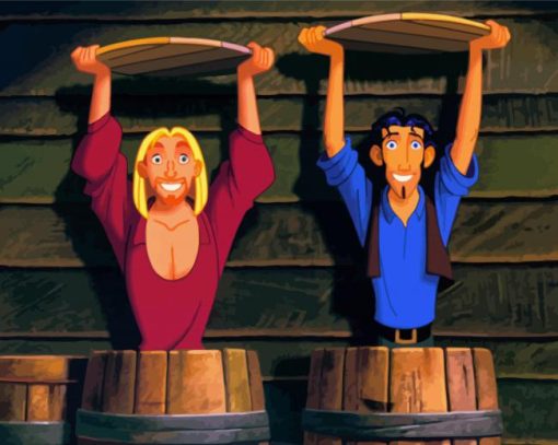 Tulio And Miguel The Road To El Dorado Paint By Number