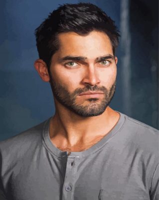 Tyler Hoechlin Actor Paint By Numbers