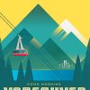 Vancouver Skyride Poster Paint By Numbers