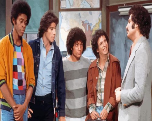 Welcome Back Kotter Characters Paint By Numbers