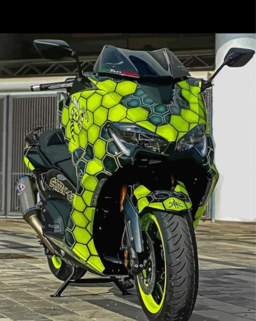 Yamaha TMax Paint By Number