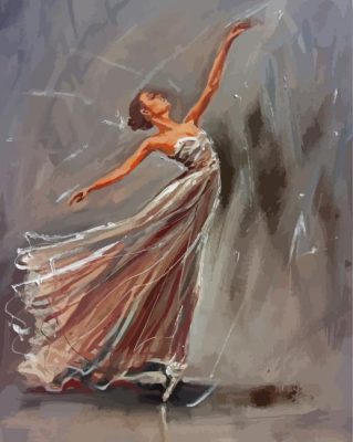 Ballet Girl Paint By Number