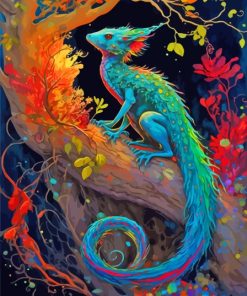 Cool Mystical Dragon Paint By Number