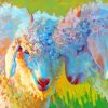 Curly Sheeps Paint By Number