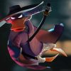 Darkwing Duck Paint By Number