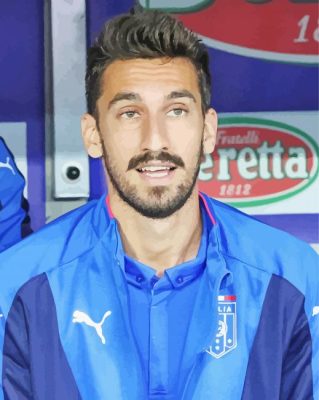 Davide Astori Paint By Numbers