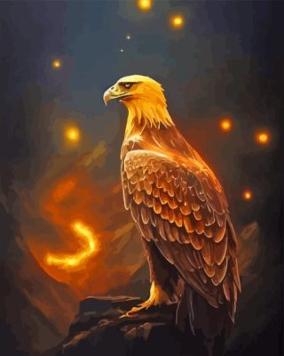 Fantasy Eagle Bird Paint By Number