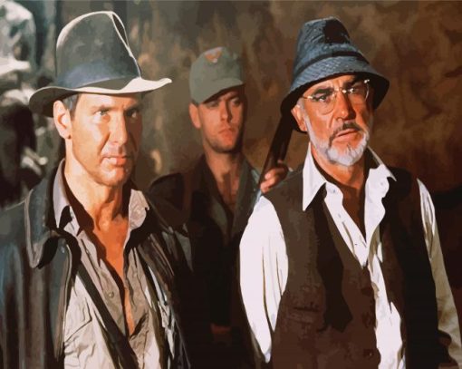 Indiana Jones And The Last Crusade Paint By Number