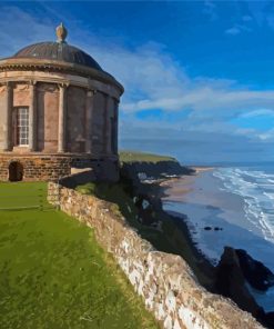 Ireland Mussenden Temple Paint By Numbers