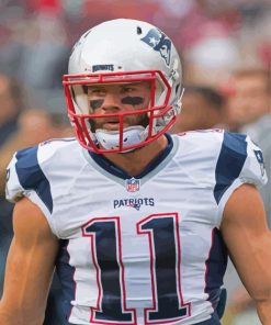 Julian Edelman Paint By Number