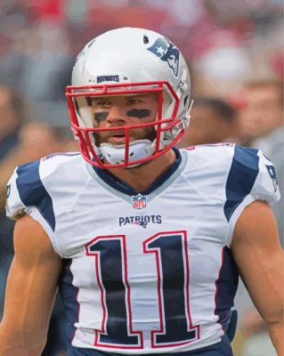 Julian Edelman Paint By Number