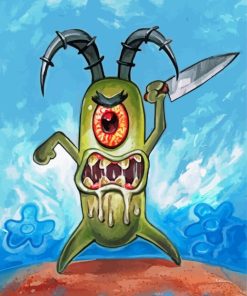 Mad Plankton Paint By Numbers