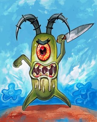 Mad Plankton Paint By Numbers