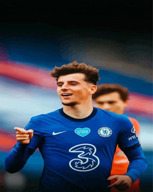 Mason Mount Footballer Paint By Number