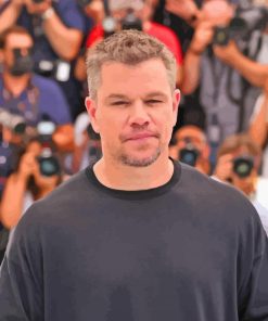 Matt Damon Paint By Numbers