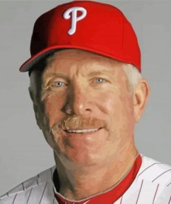 Mike Schmidt Smiling Paint By Number