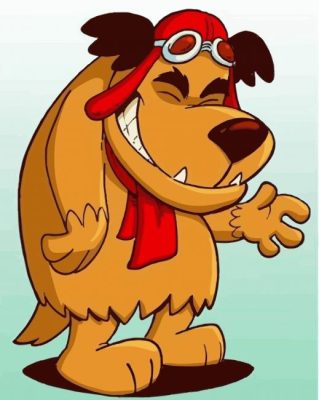 Muttley Cartoon Paint By Number