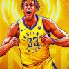 Myles Turner Player Paint By Numbers