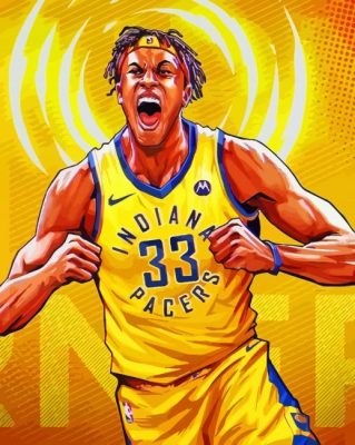 Myles Turner Player Paint By Numbers