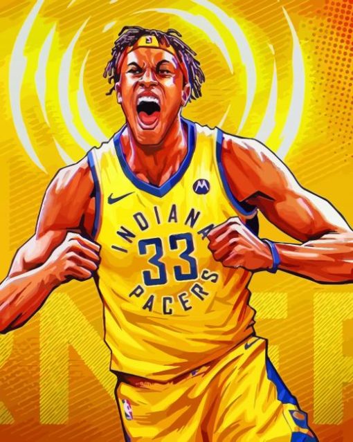 Myles Turner Player Paint By Numbers