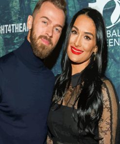 Nikki Bella And Artem Chigvintsev Paint By Number