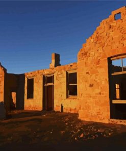 Old Home In Outback Australia Paint By Numbers