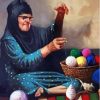 Old Arabic Grandma Painting By Number