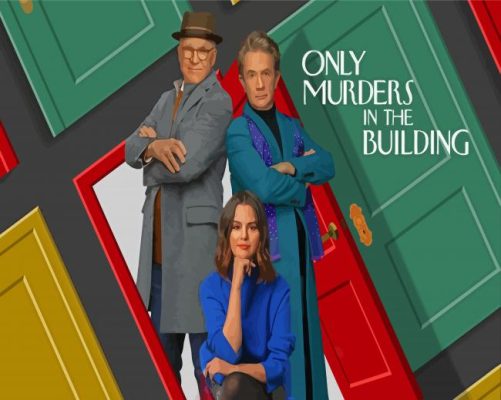 Only Murders In The Building Poster Paint By Number