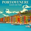 Porto Venere Italy Poster Paint By Number